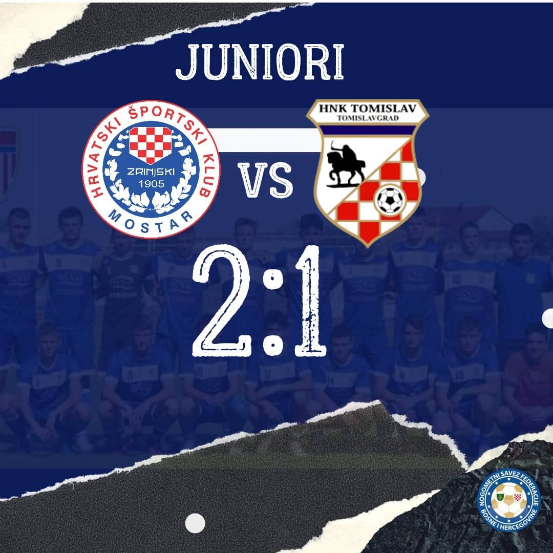 HŠK ZRINJSKI 2:1 HNK TOMISLAV